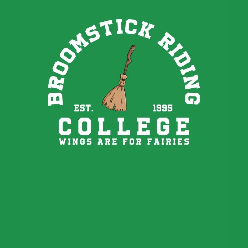 Broomstick Riding Collage, Witchcore Witch