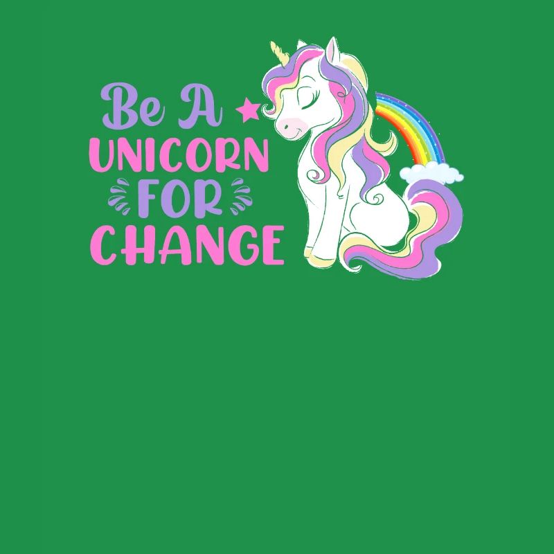 Sei ein Einhorn Unicorn