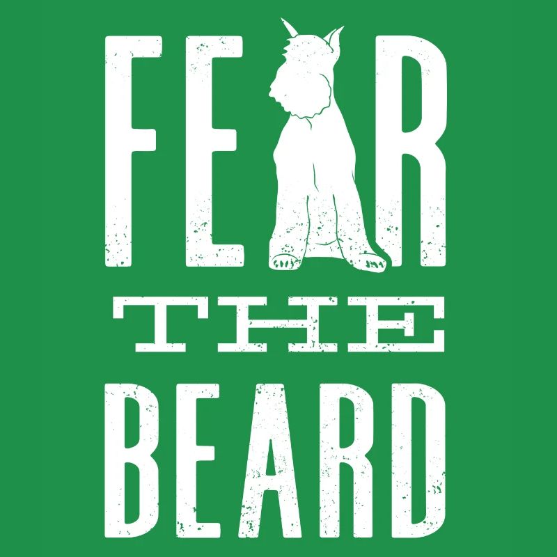 Fear the beard Schnauzer lover