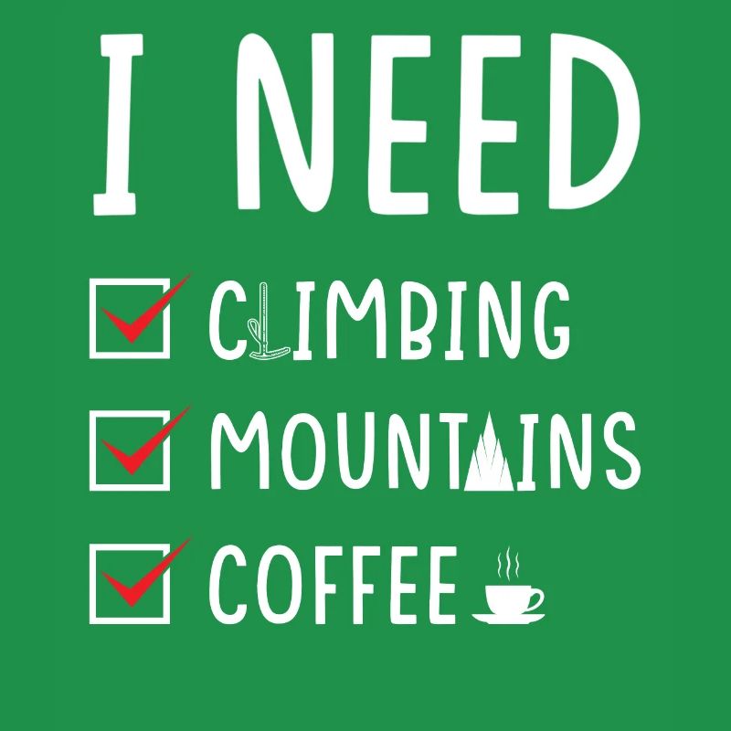 Klettern Berge Kaffee