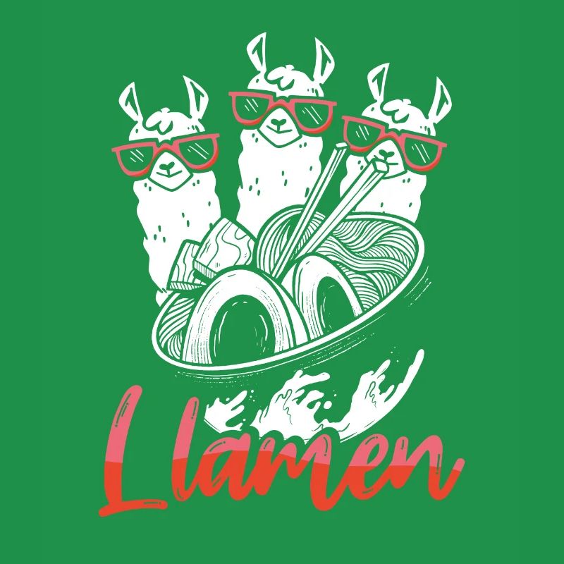 Eat llama ramen