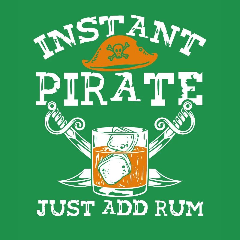 Pirate ajoute simplement du rhum