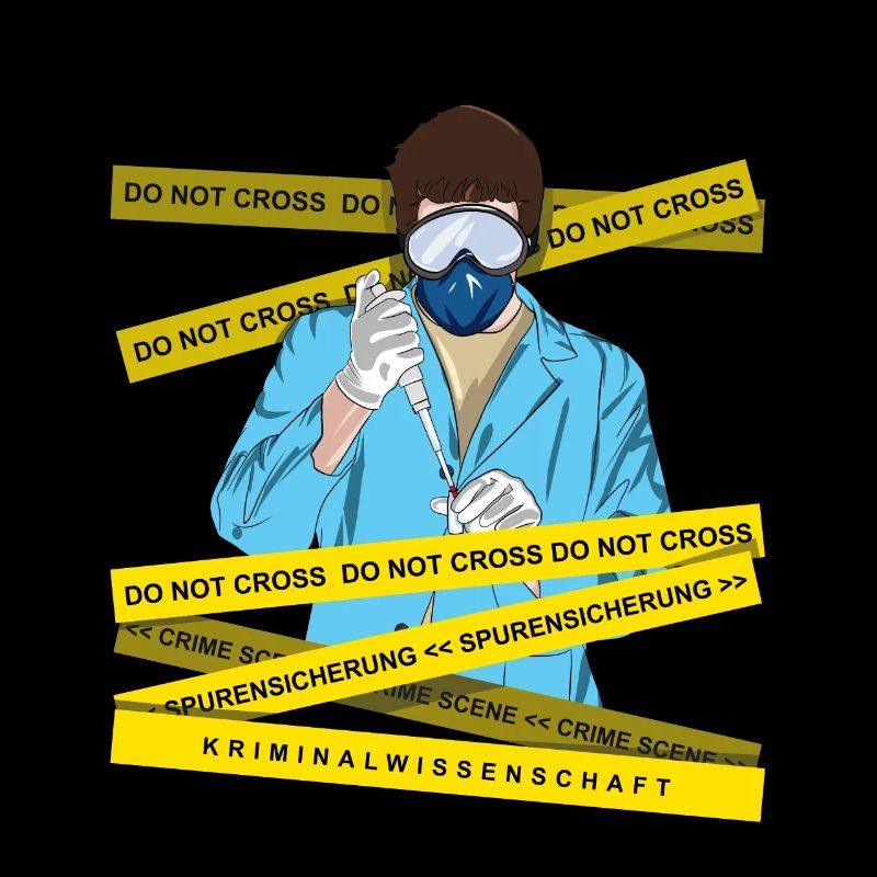 Securing traces - Kripo Polizei Kriminaltechnik