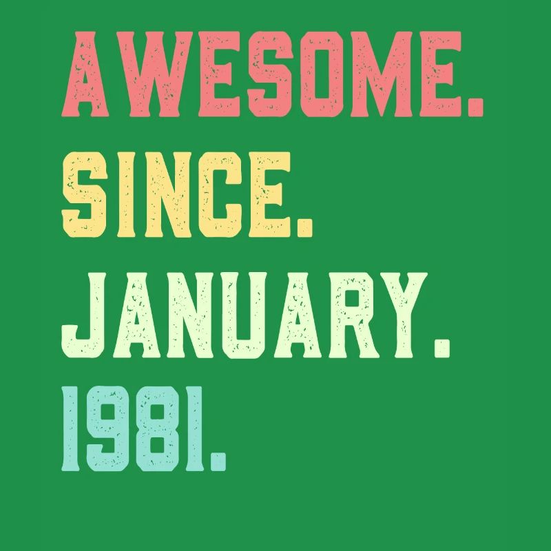 Awesome since January 1981