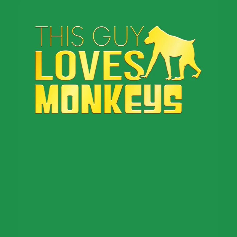 Ce gars aime les singes