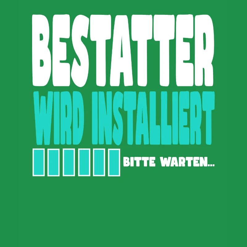 Bestatter wird installiert