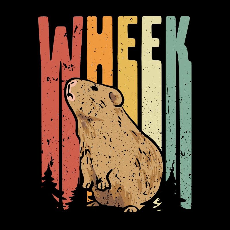 Cochon d’Inde coloré