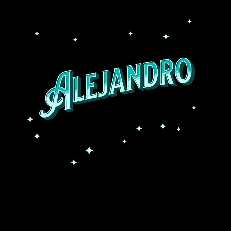 Alejandro name personalized