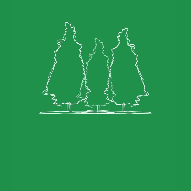 Tree Forest Lineart