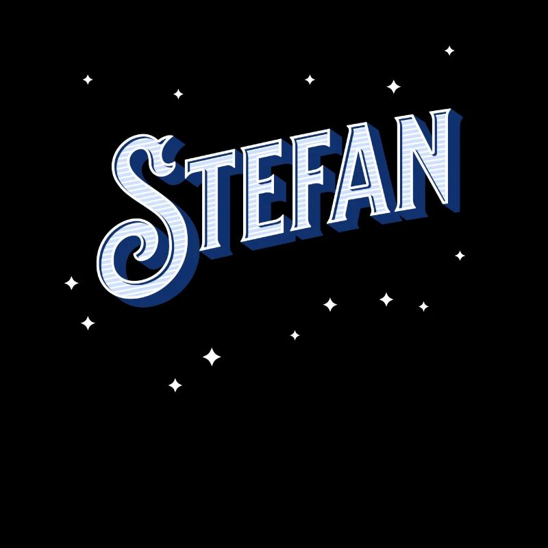 Stefan's name personalized