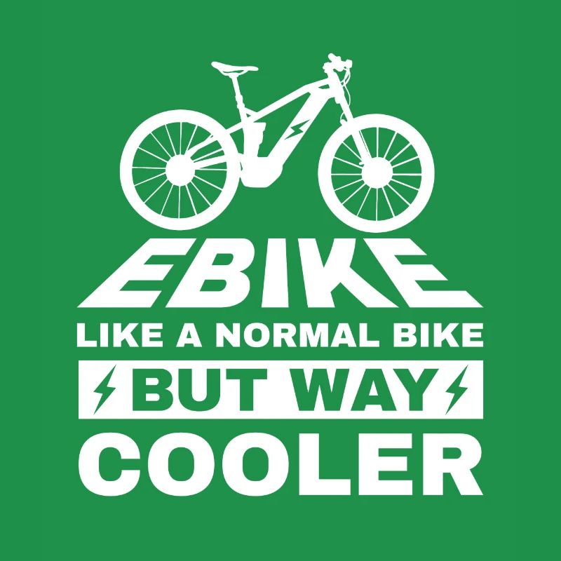 EBike comme un vélo normal mais beaucoup plus cool