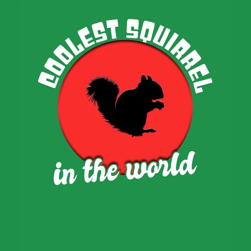 Cooles Eichhörnchen Spruch