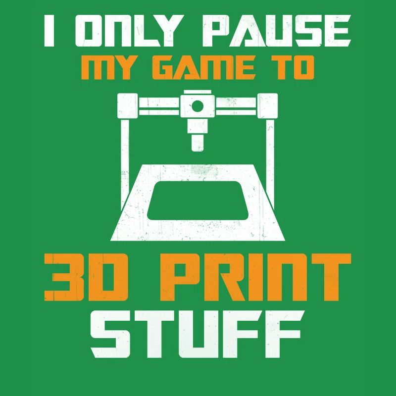 Impression 3D - Je ne fais que mettre mon jeu en pause pour imprimer en 3D Stuf