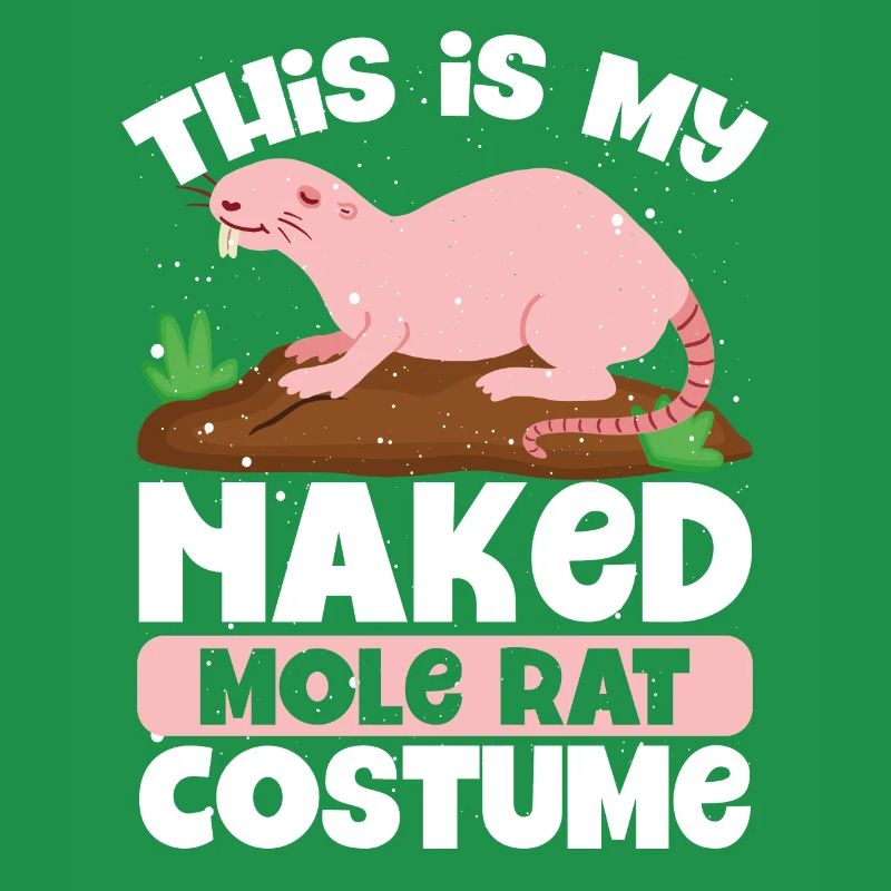 C’est mon costume de rat-taupe nu