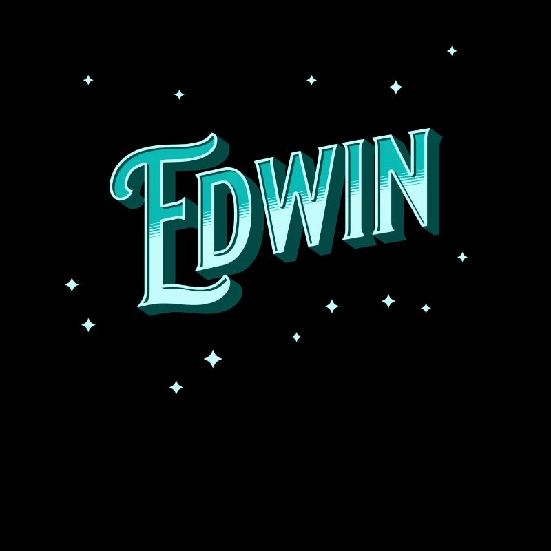 Edwin name personalized