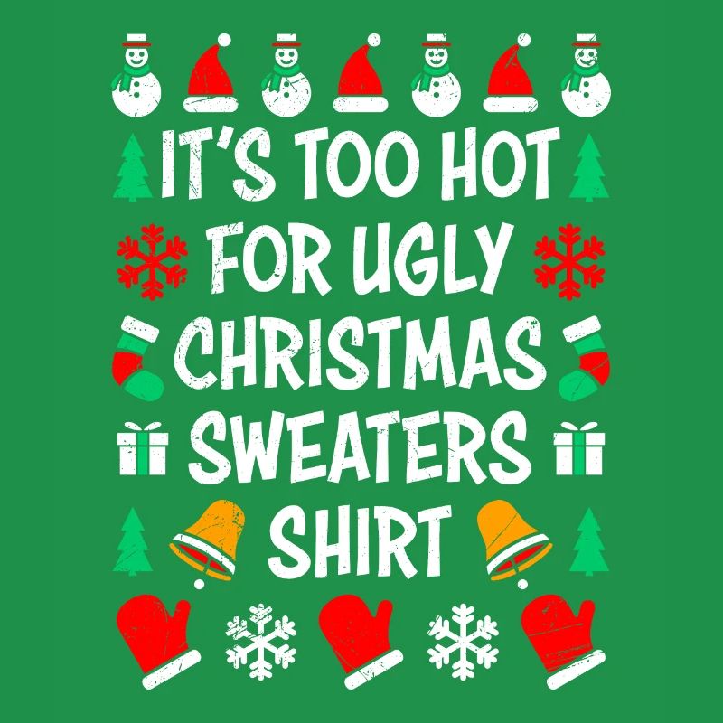 Trop chaud pour un pull de Noël moche