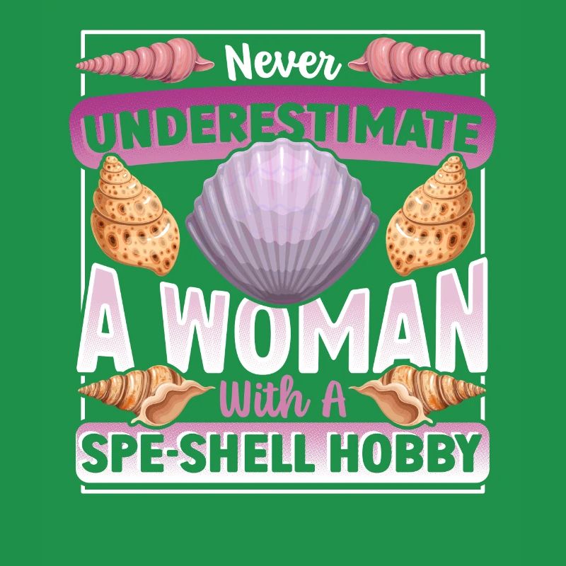 Seashell Collecting Design for an Shell Hunter