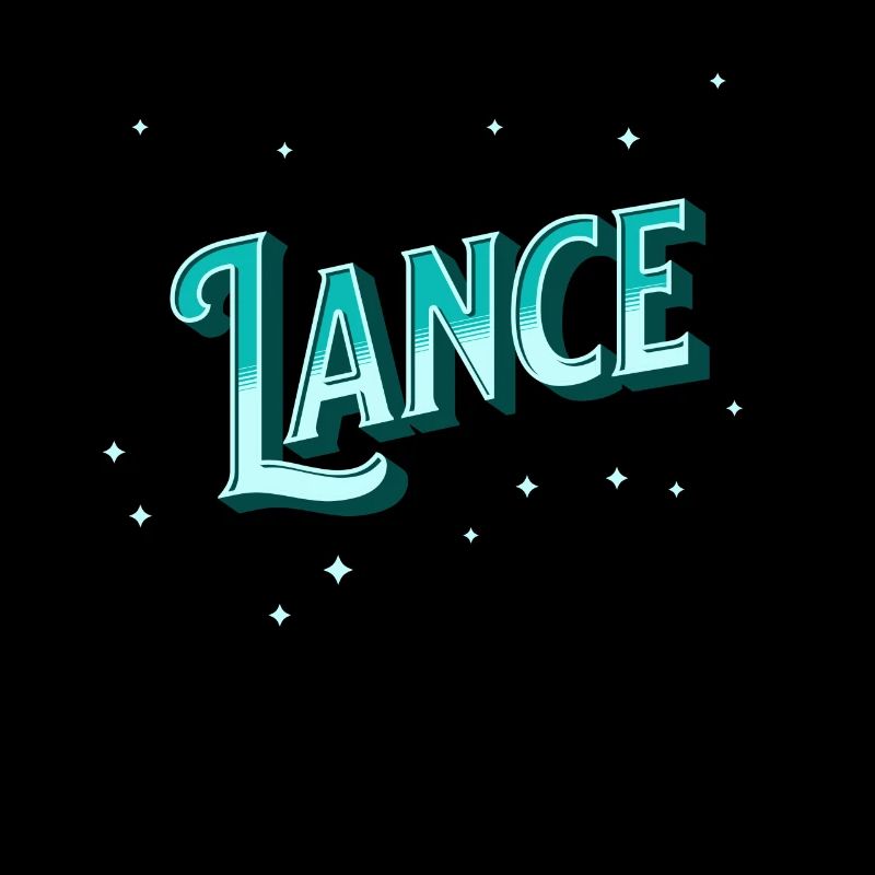 Lance Namen personalisiert