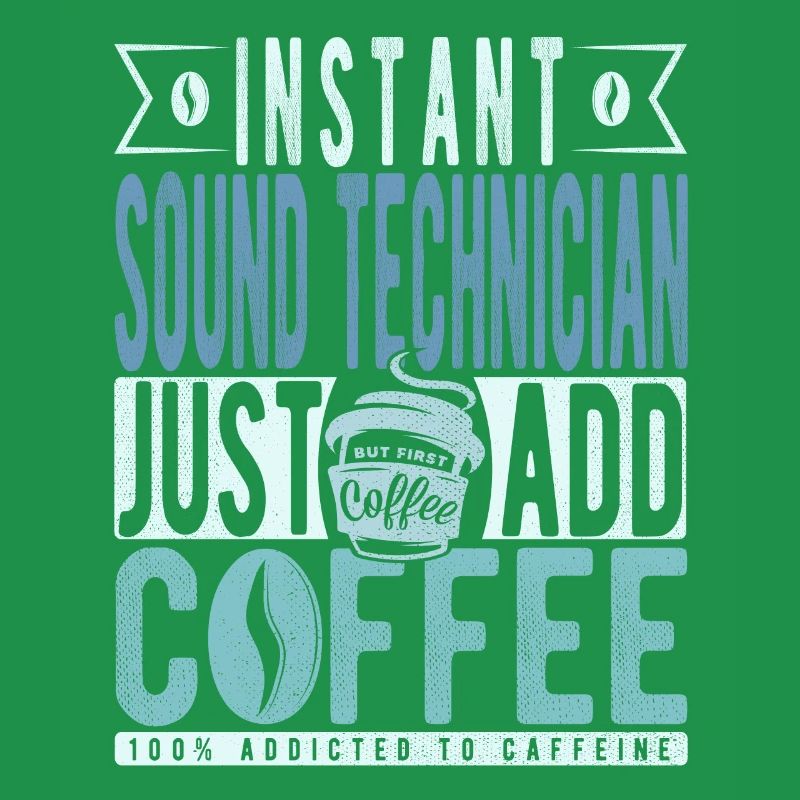 Café de technicien du son disant