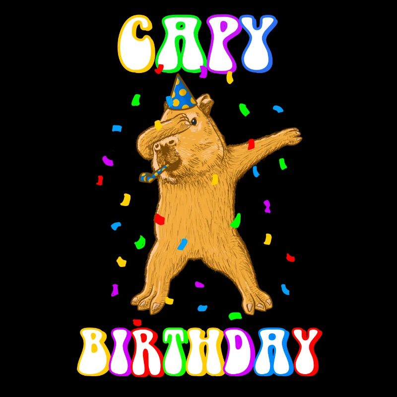 Capy Anniversaire Capybara Geburtstag