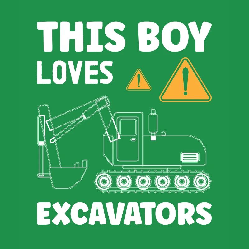 Baggerfahrer Bagger Schule