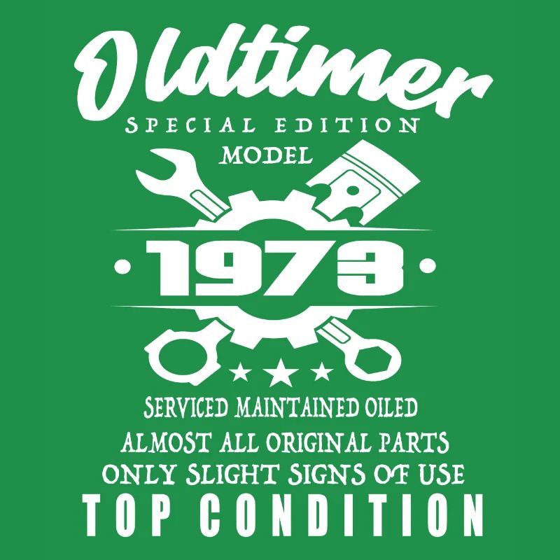 Oldtimer Special Edition Modell 1973 Geburtstag