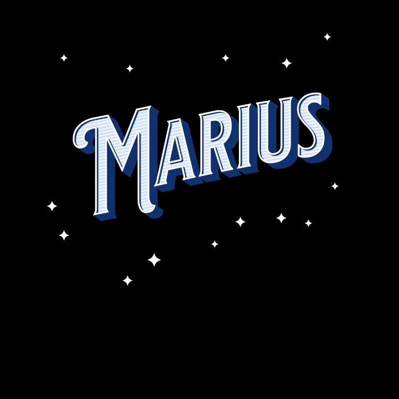 Marius' name personalized