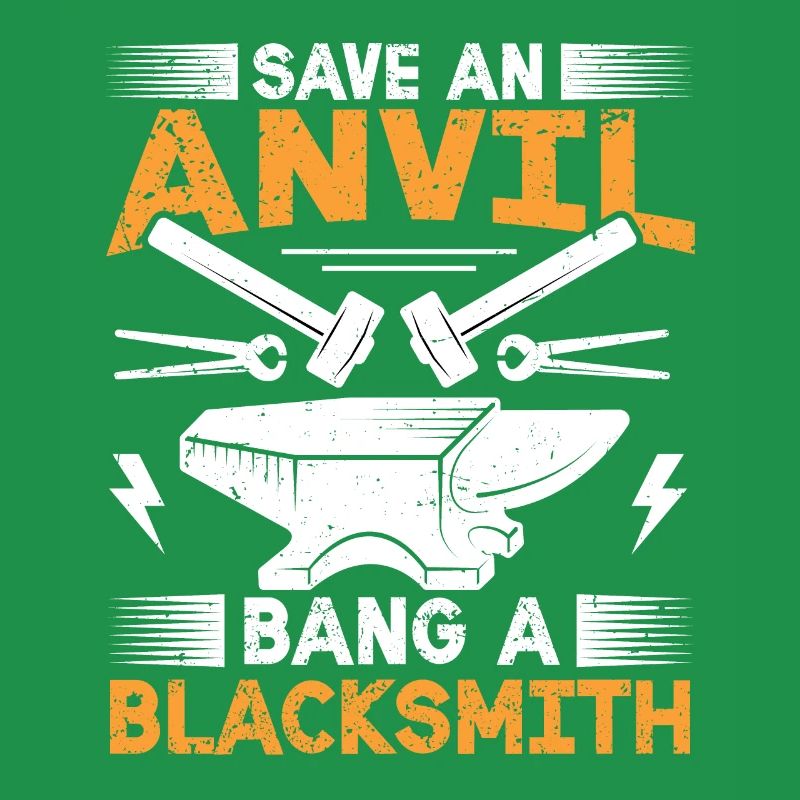 Save An Anvil - Bang A Blacksmith drôle de forgeron