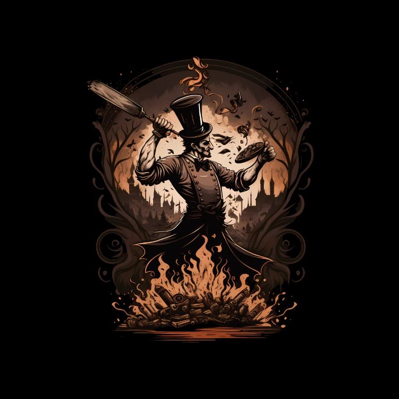 Cuisinier gothique de l’enfer