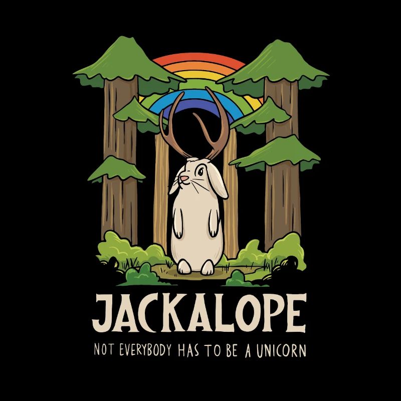 Mythical Creatures Cryptid Design for Jackalo