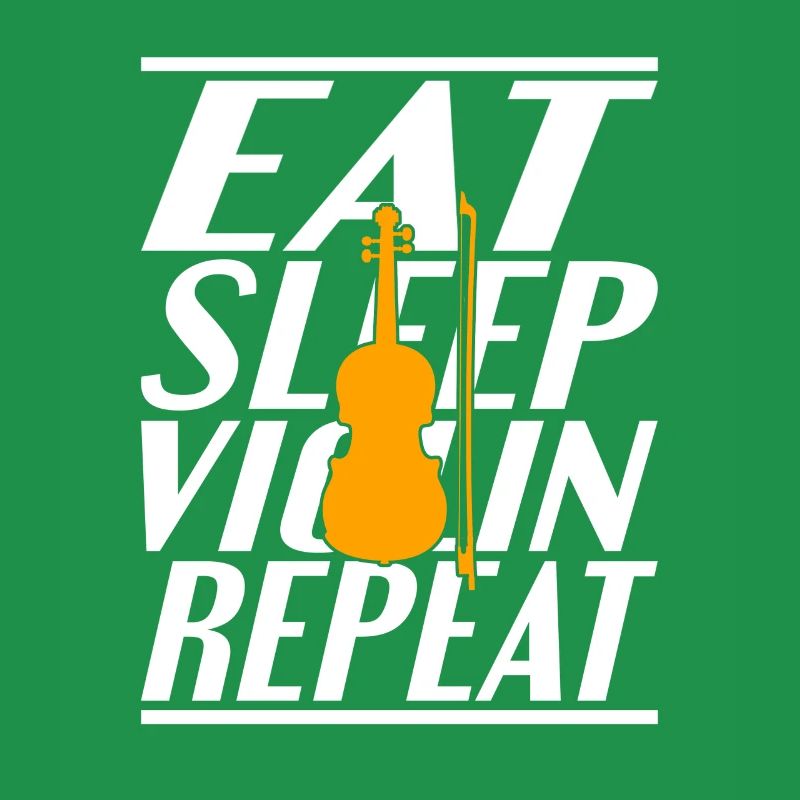 Manger du violon endormi