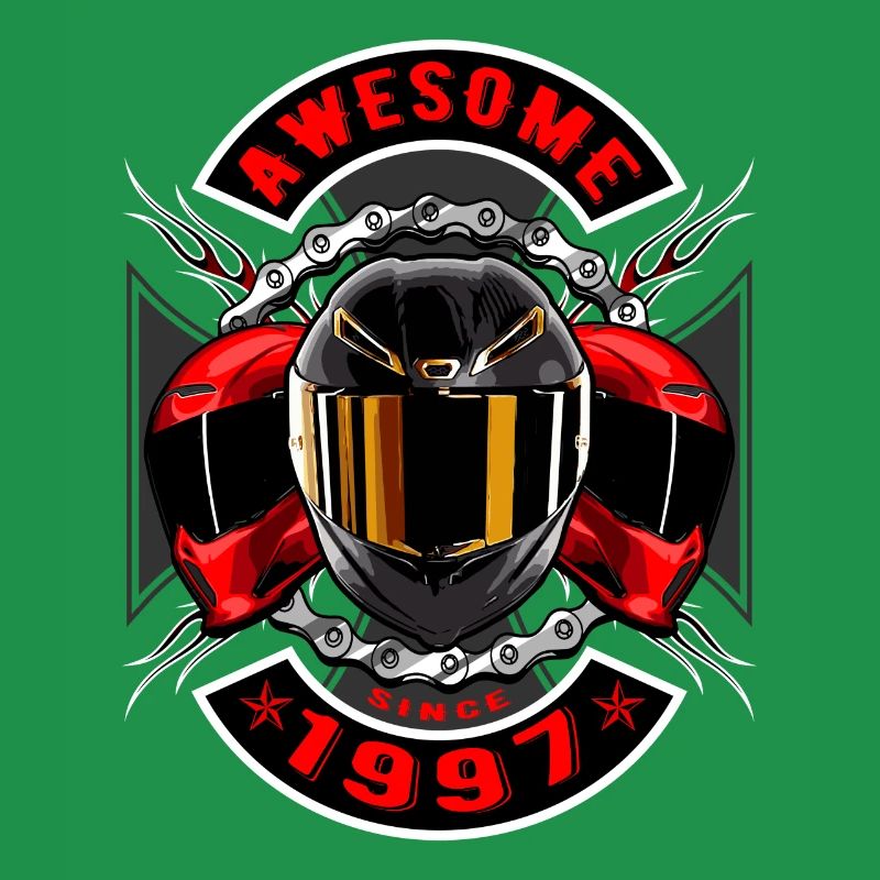 Awesome since 1997, Biker Geburtstag