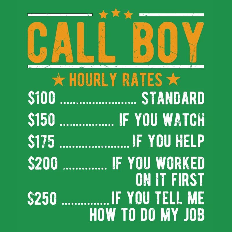 Call Boy Stundenlohn