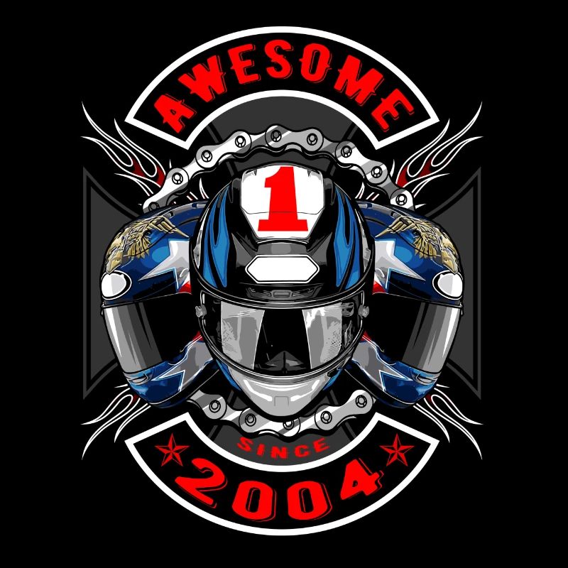 Awesome since 2004, Biker Geburtstag