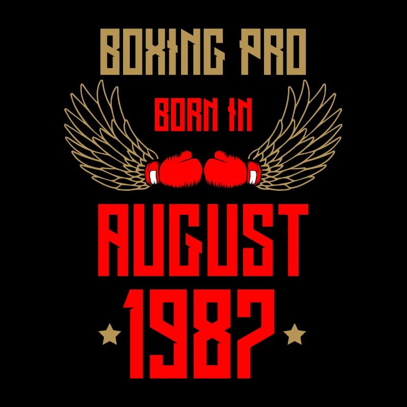 Boxen Boxkampf Boxer Legenden 1987 August