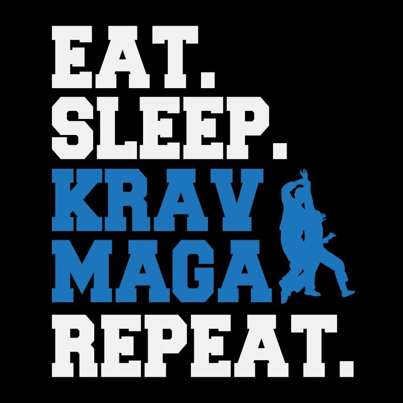 Eat Sleep Krav Maga Repeat