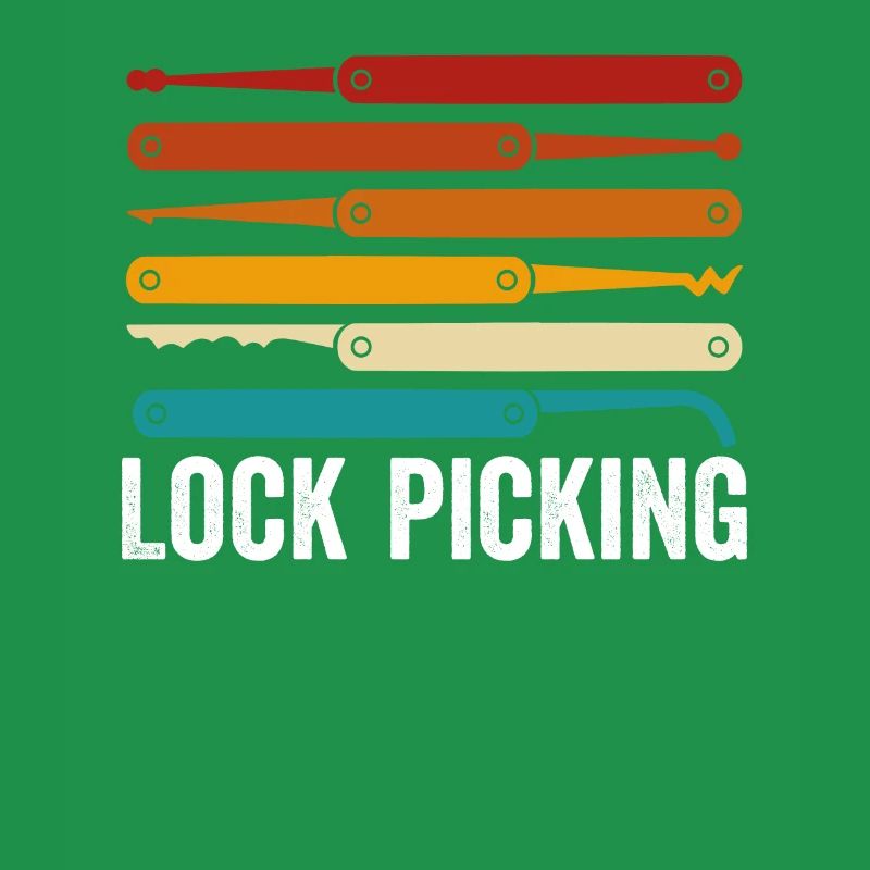Buntes Lock picking tool
