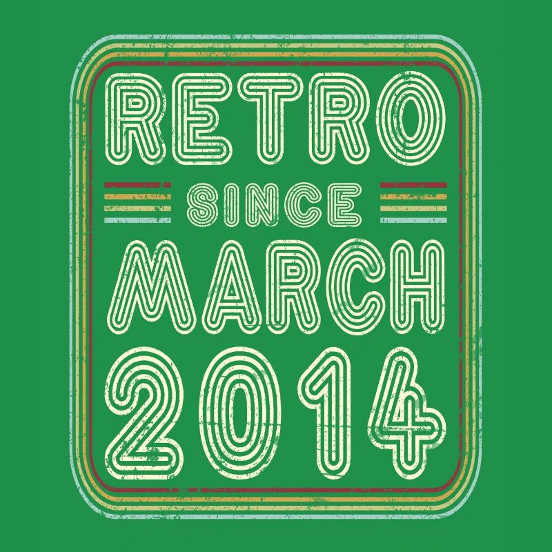 Birthday March 2014 Retro Gift