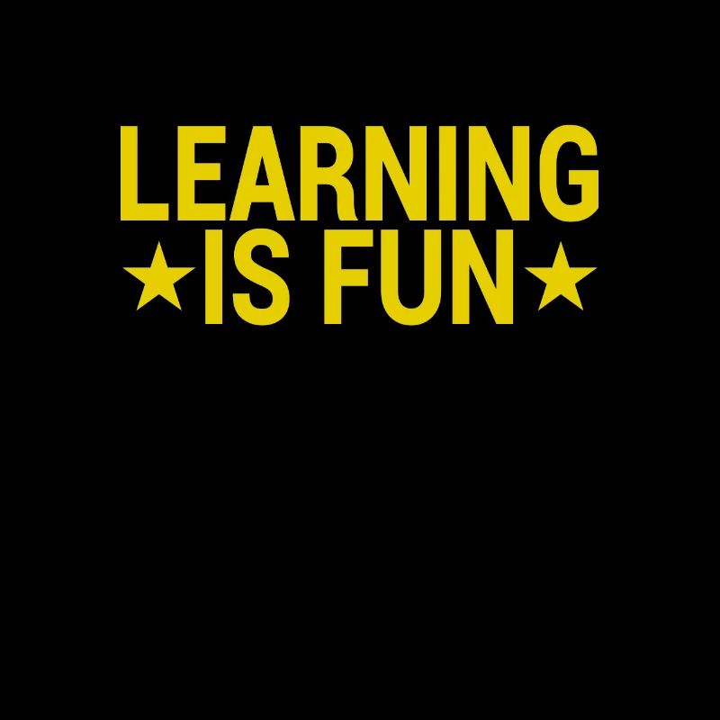 Learning Fun Saying