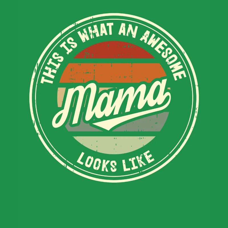 Bester Mama Muttertag Mutter Mom Retro Geschenk