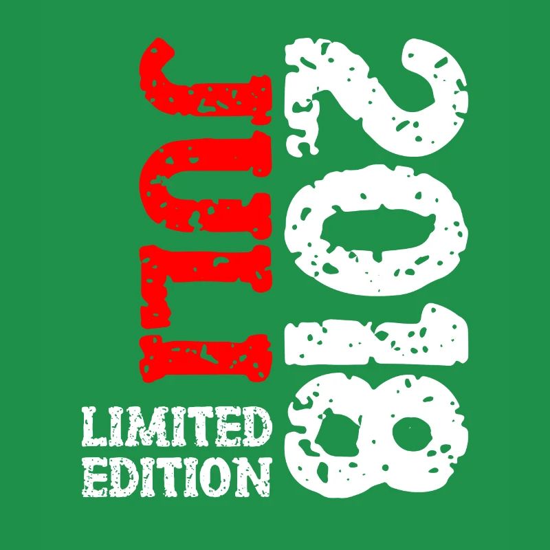 2018 Juli Limited Edition Geburtstag Geschenk