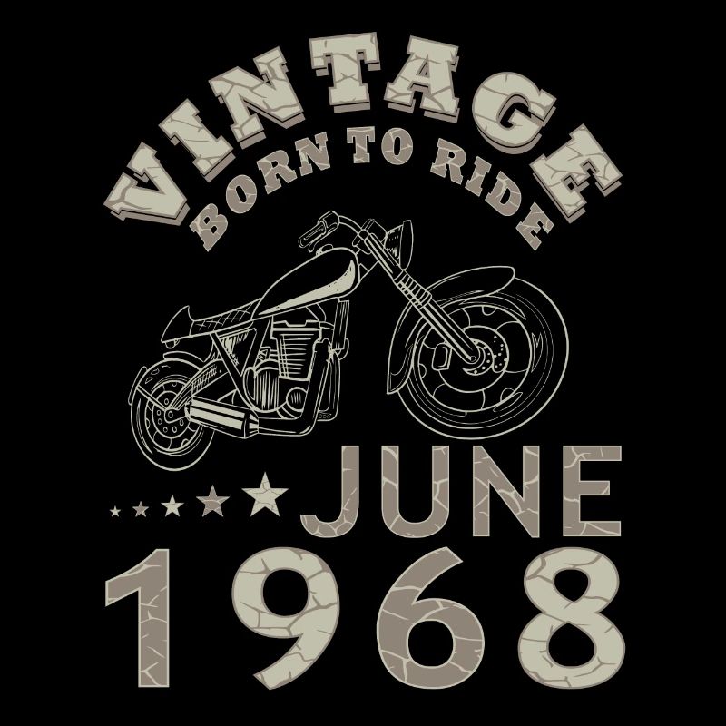 Biker Motorrad Juni 1978 45 Jahre Spruch