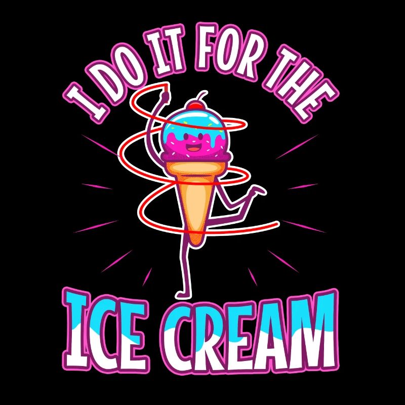 Je le fais pour la crème glacée