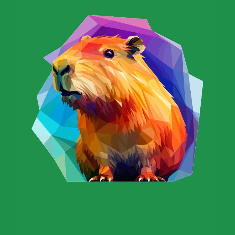 Conception de polygones bas Capybara