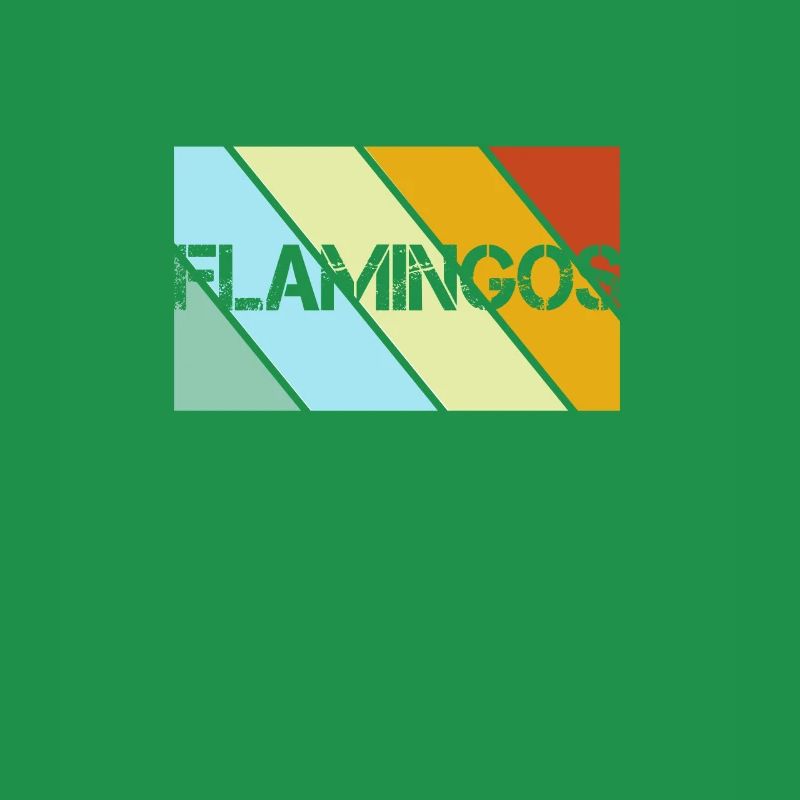 Flamingos Retro