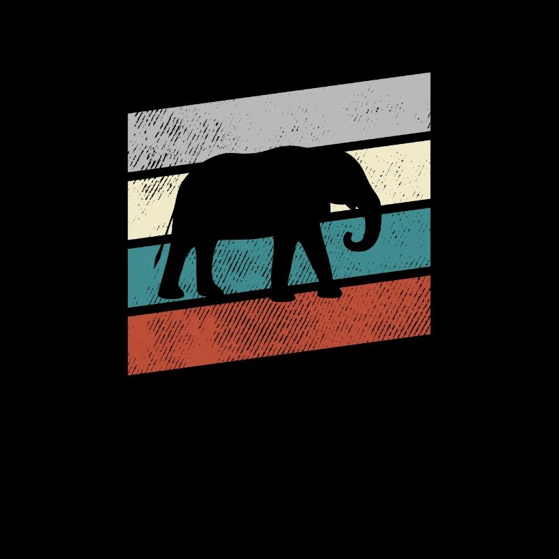 Éléphant Rétro