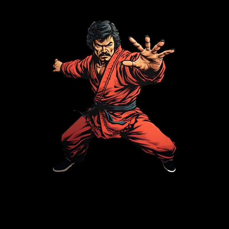 Kung Fu Kämpfer