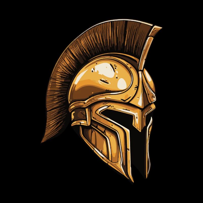 Spartaner Krieger Sparta Helm