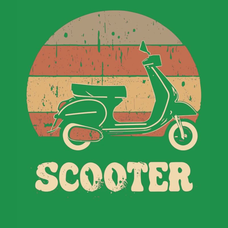 Scooter Motorroller Mofa Moped Roller