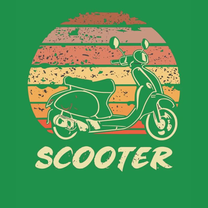 Scooter Motorroller Mofa Moped Roller